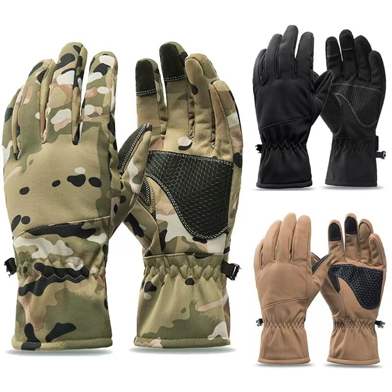 Ski Glove Waterproof - Sarung Tangan Taktis Luar Ruangan Kamuflase