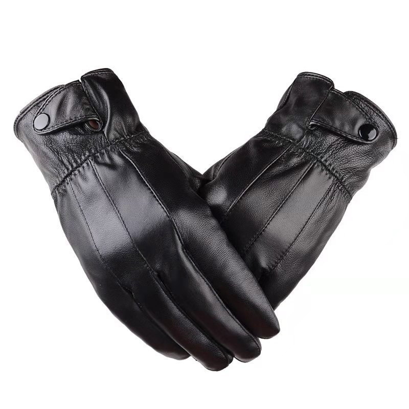 Sarung tangan kulit PU pria, 1 - Leather Driving Glove ulasan dan harga