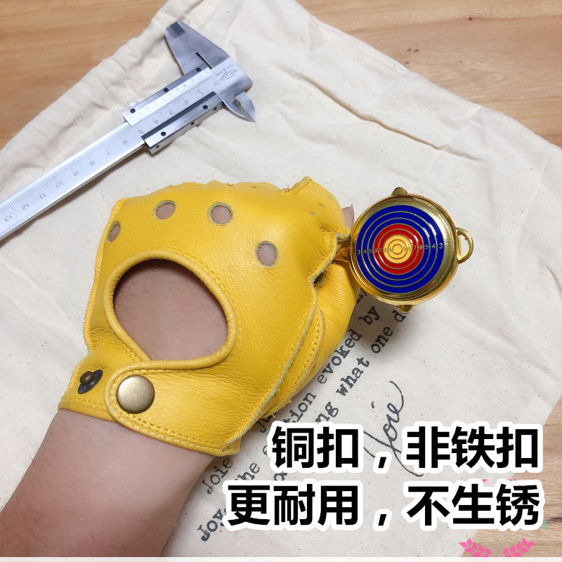 Sarung Tangan Kulit Setengah J - Leather Driving Glove ulasan dan harga