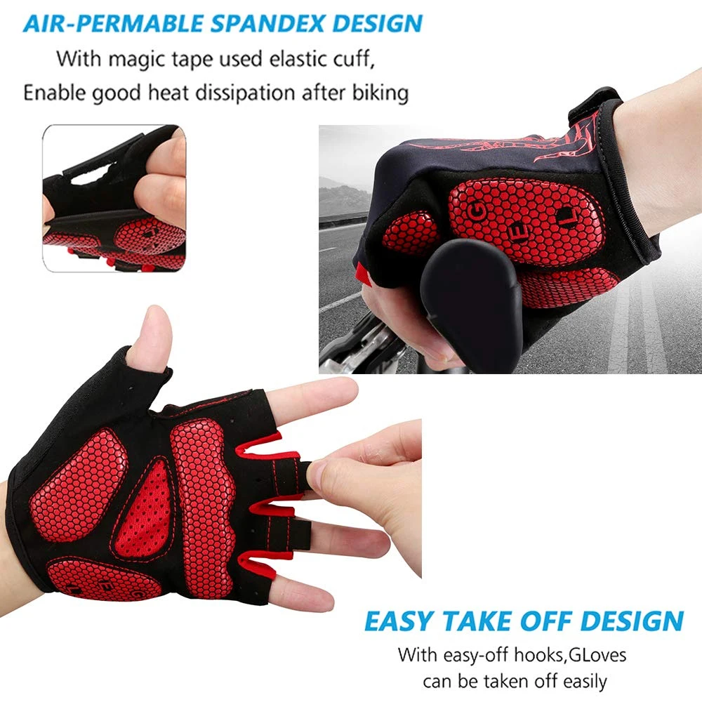 1 Pasang Sarung Tangan Bersepe - Workout Glove Gym ulasan dan harga