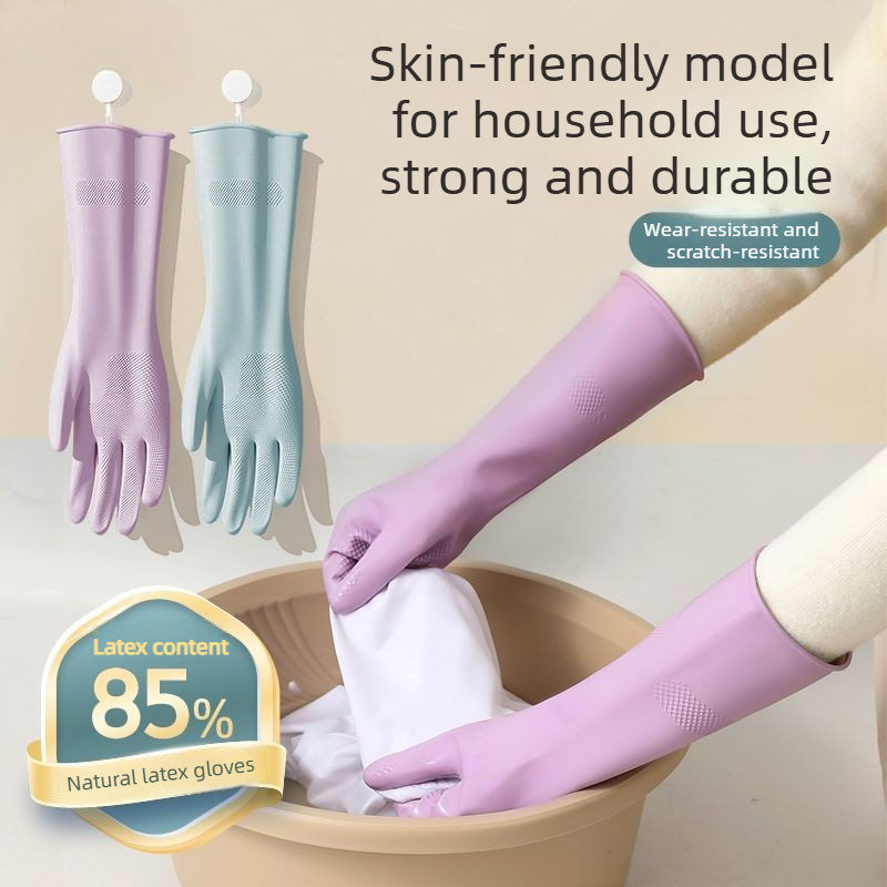 Sarung Tangan Pencuci Piring L - Rubber Glove Cleaning ulasan dan harga