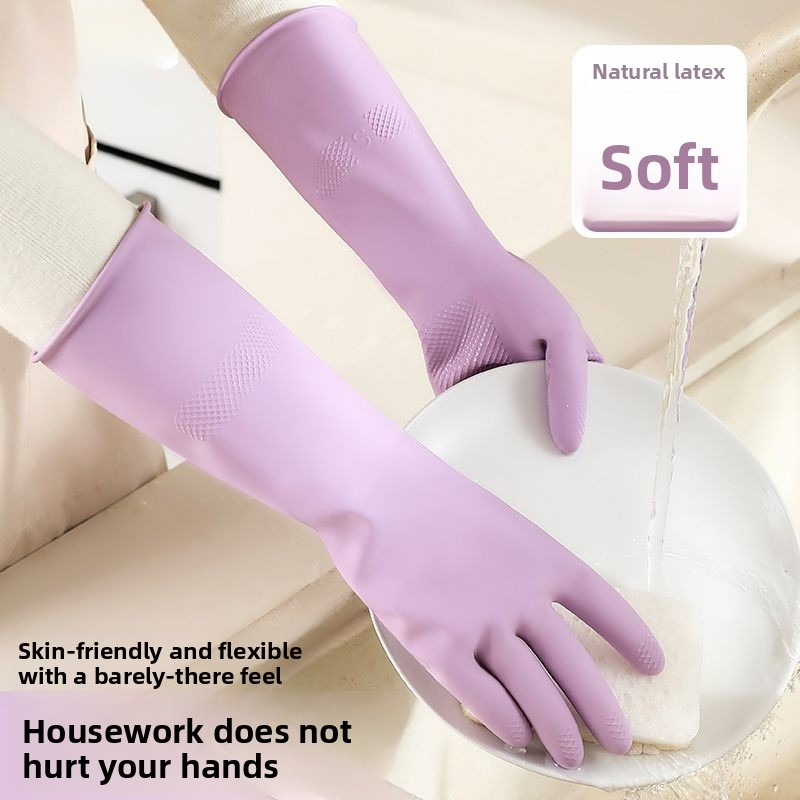 Sarung Tangan Pencuci Piring L - Rubber Glove Cleaning ulasan dan harga