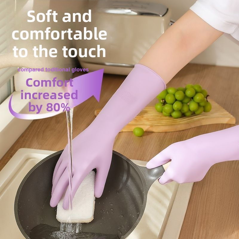 Sarung Tangan Pencuci Piring L - Rubber Glove Cleaning ulasan dan harga