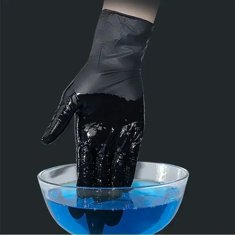 Sarung Tangan Hitam Sekali Pak - Latex Disposable Glove ulasan dan harga