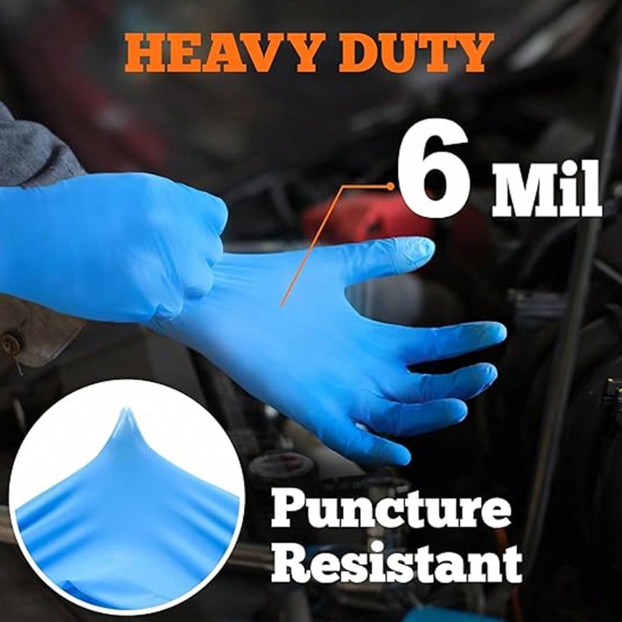 100pcs Sarung Tangan Sekali Pa - Rubber Glove Cleaning ulasan dan harga