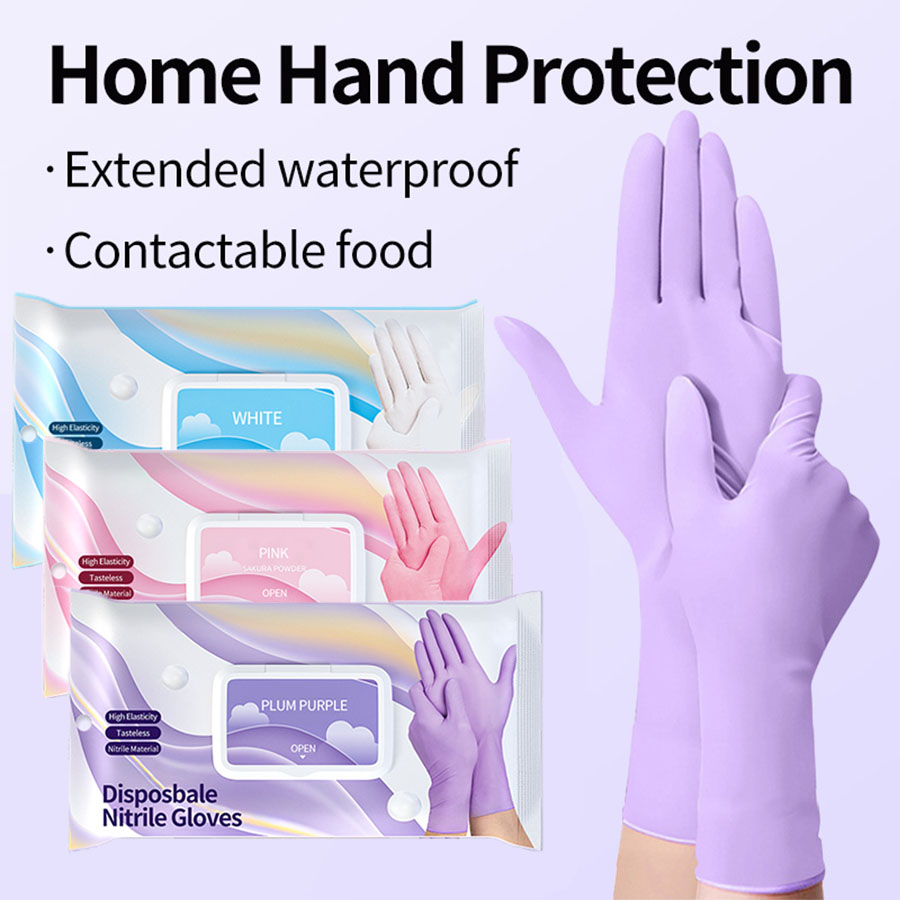 Sarung Tangan Pembersih Nitril - Exam Glove Nitrile ulasan dan harga