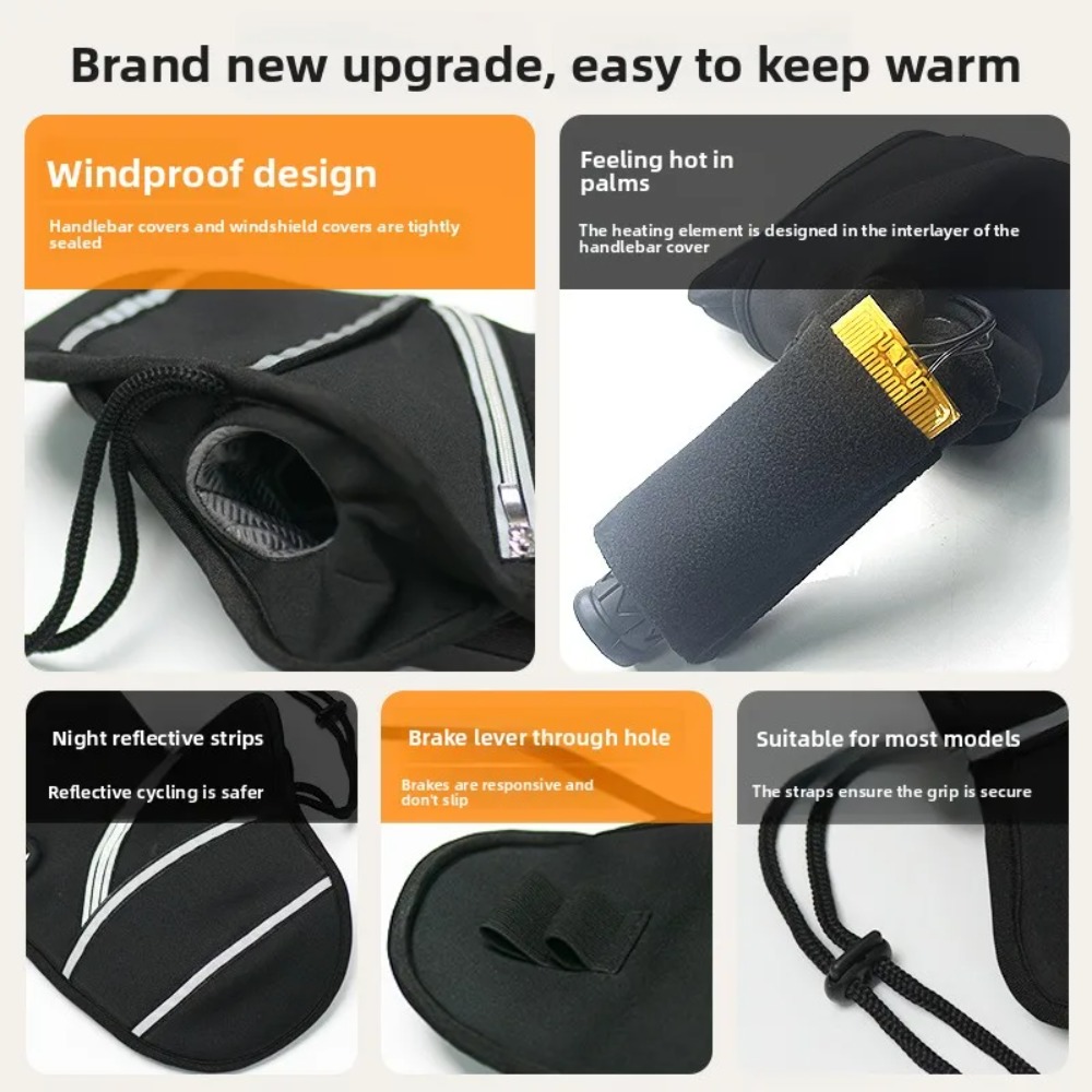 Penutup Stang Sepeda Motor Sar - Heat Resistant Glove ulasan dan harga